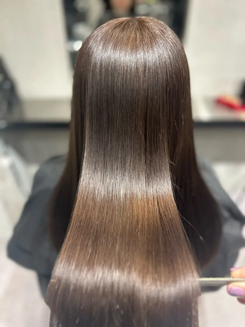 セミロング カラー ベージュカラー 🌈ウルトワ水素 髪質改善naru🌈のヘアスタイル