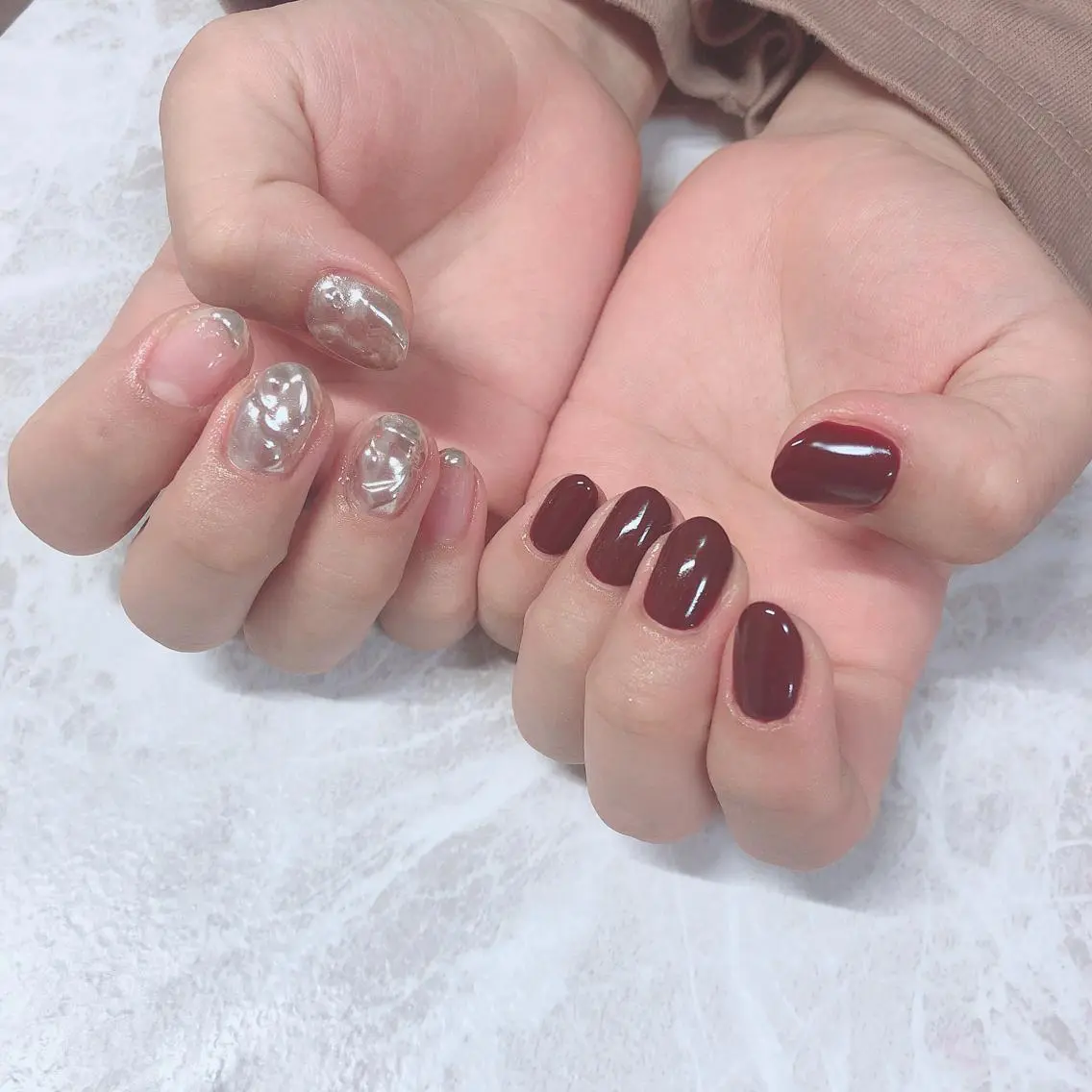 ネイル ハンドネイル 西岡 杏のネイルデザイン