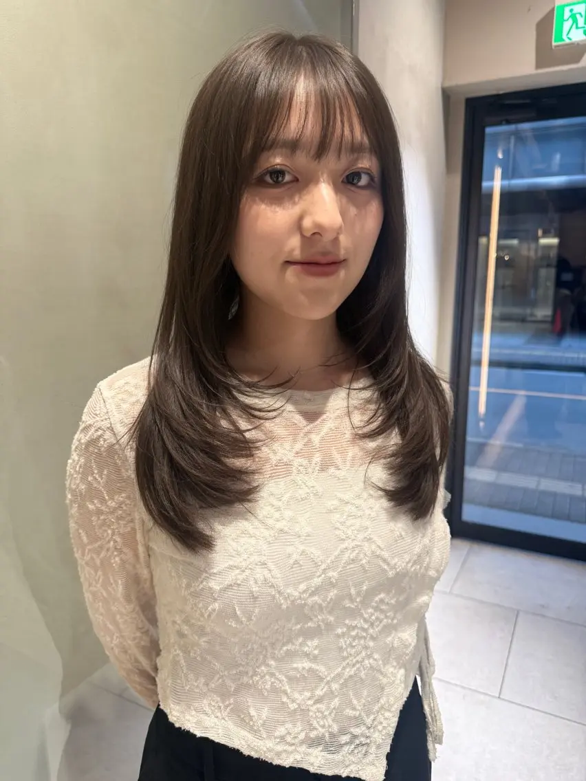 ロング カット ヘアカラー rin☆ ボブ/艶カラーのヘアスタイル