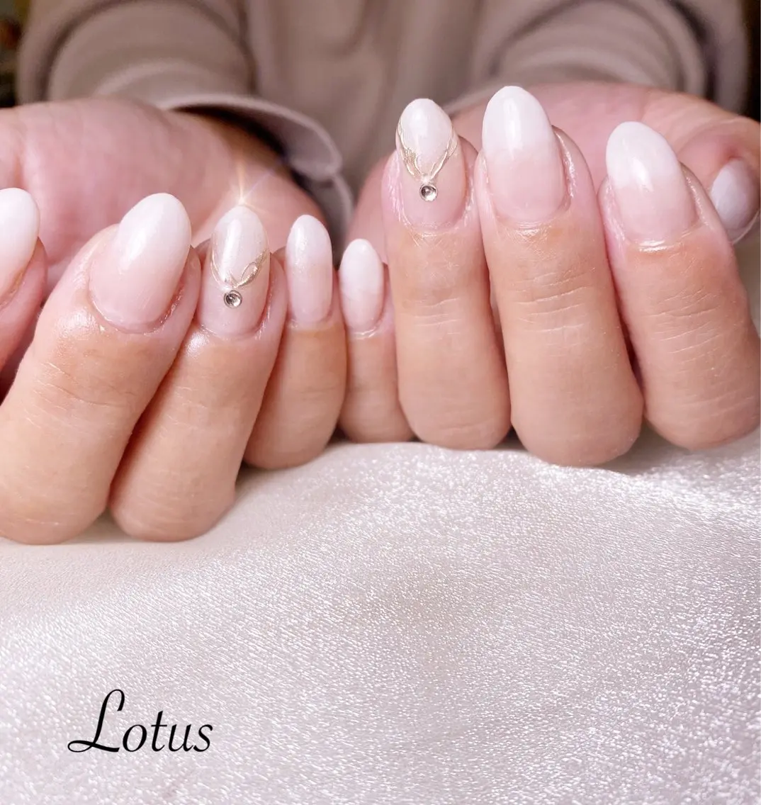 ネイル ハンドネイル ネイル＆脱毛 Lotus🌸のネイルデザイン