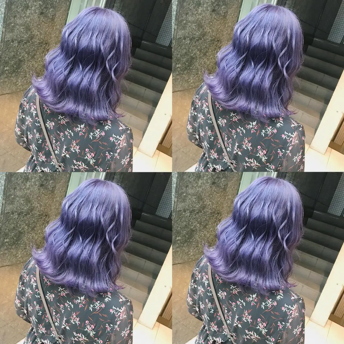 ミディアム カラー ヘアアレンジ カット ヘアカラー トリートメント TAKUMAブリーチ /切りっぱなし🪽のヘアスタイル