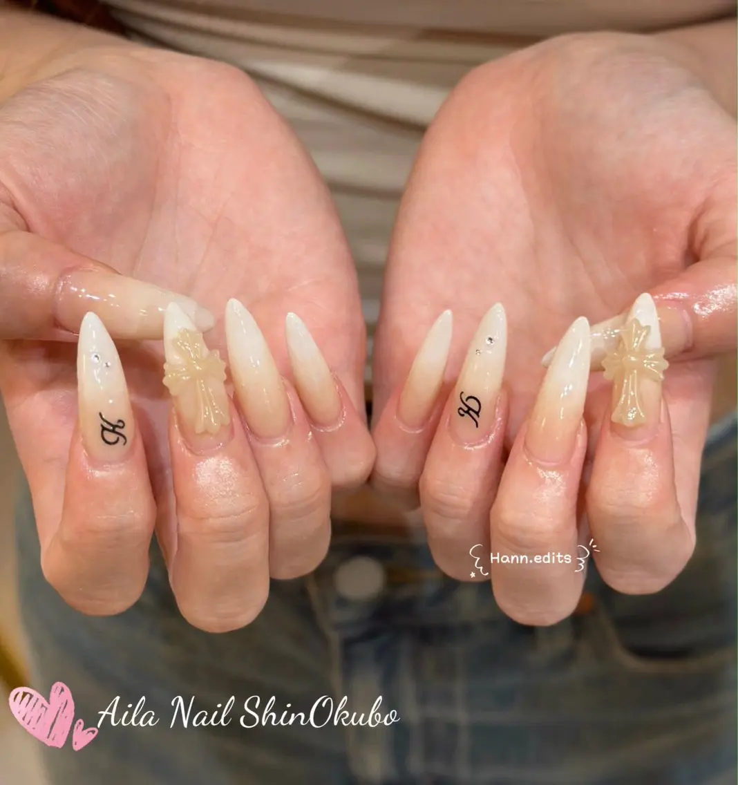 ロング Aila Nail Shinokuboのネイルデザイン