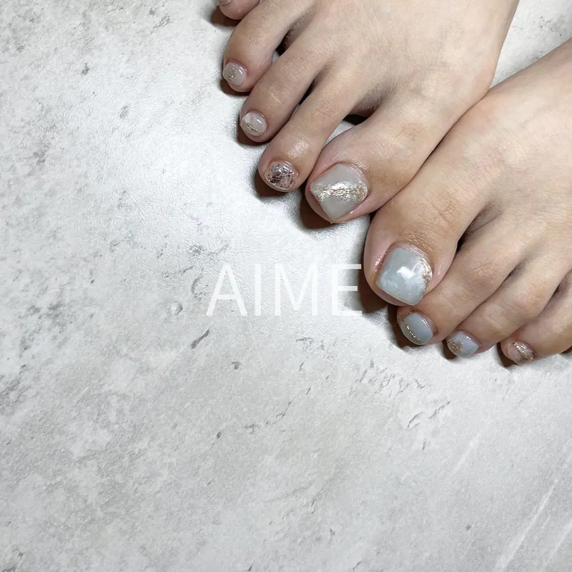 ネイル フットネイル AIME （momo）のネイルデザイン