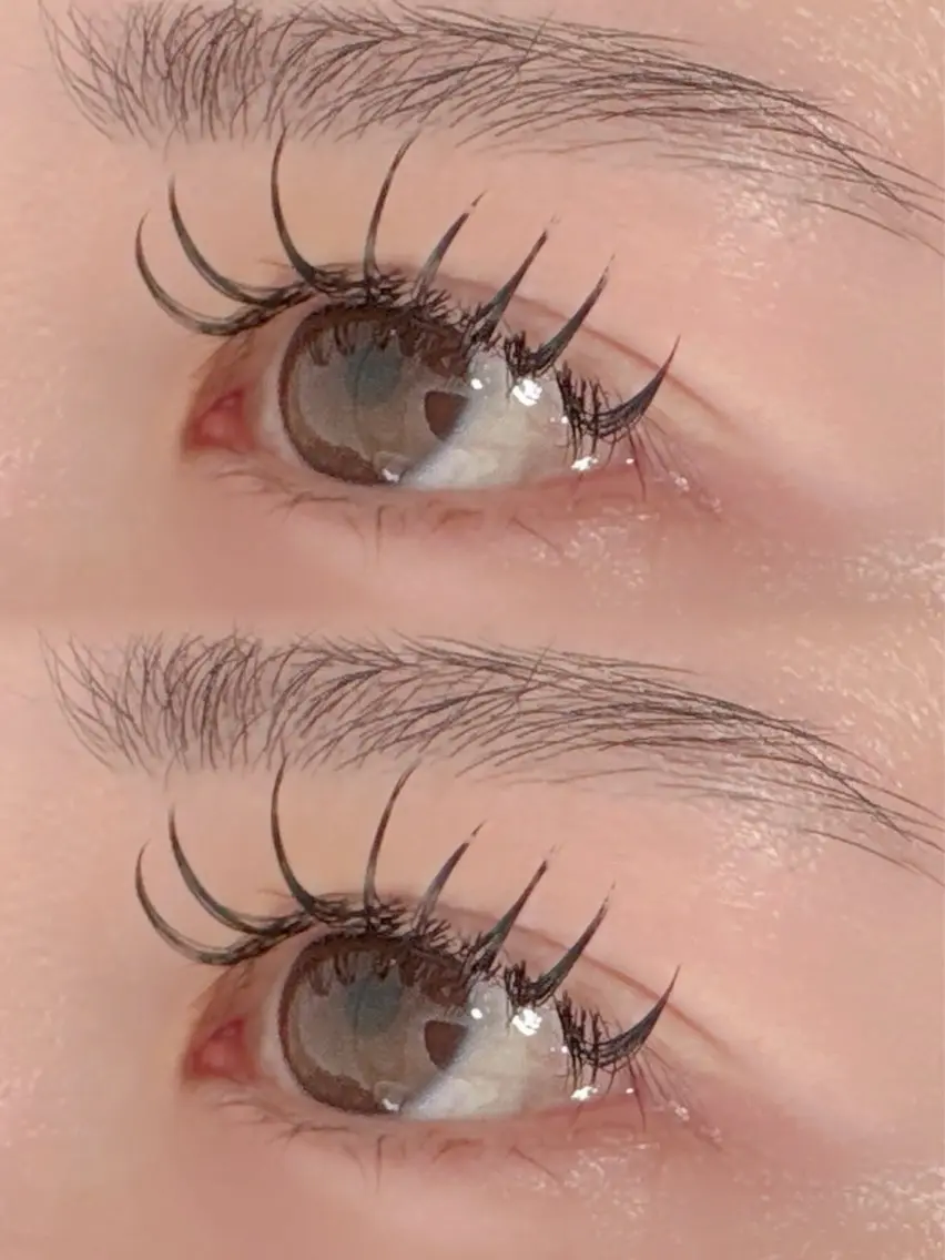 マツエク・マツパ フラットラッシュ eyelash mi♡のマツエク・マツパデザイン