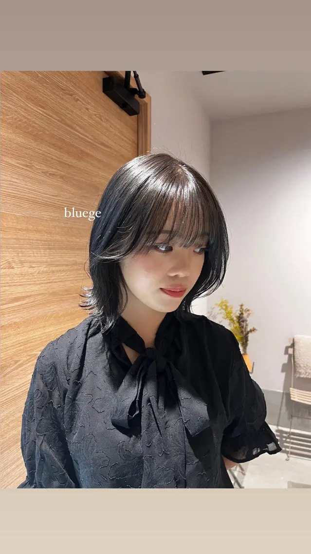 ショート カラー ブリーチ ケアカラー インナーカラー ボブ 韓国風ヘア 透明感ケアカラー/ レイヤー/ryokaのヘアスタイル