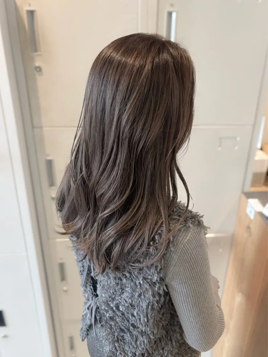 ロング 井上 樹のヘアスタイル