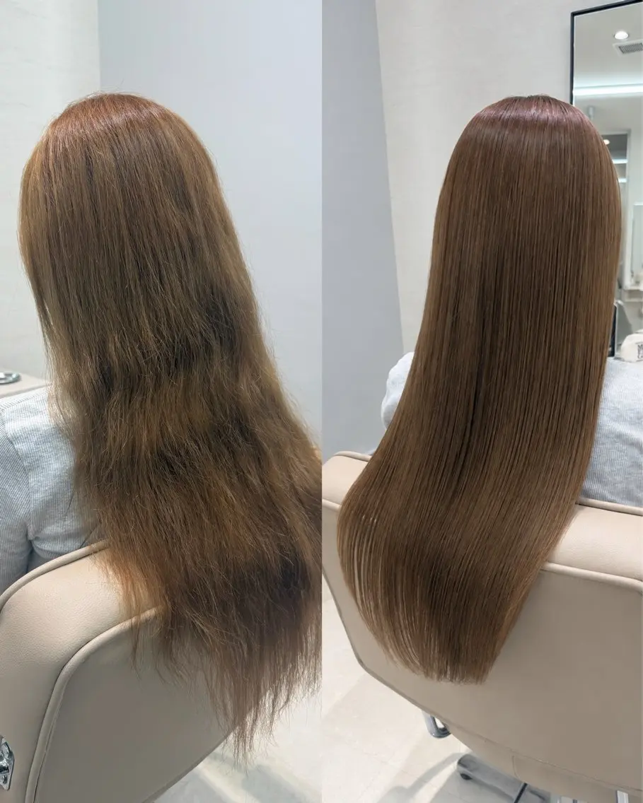 ロング 縮毛矯正 艶×髪質改善特化 ⭐️Ryosukeのヘアスタイル