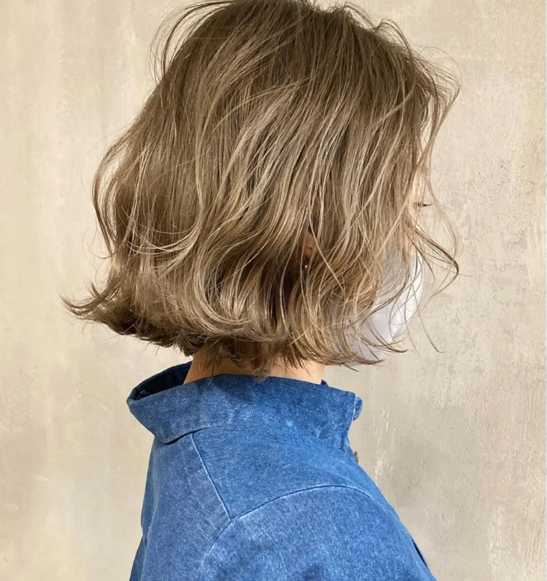 ショート カラー ノンダメージ 🥑mikubanのヘアスタイル