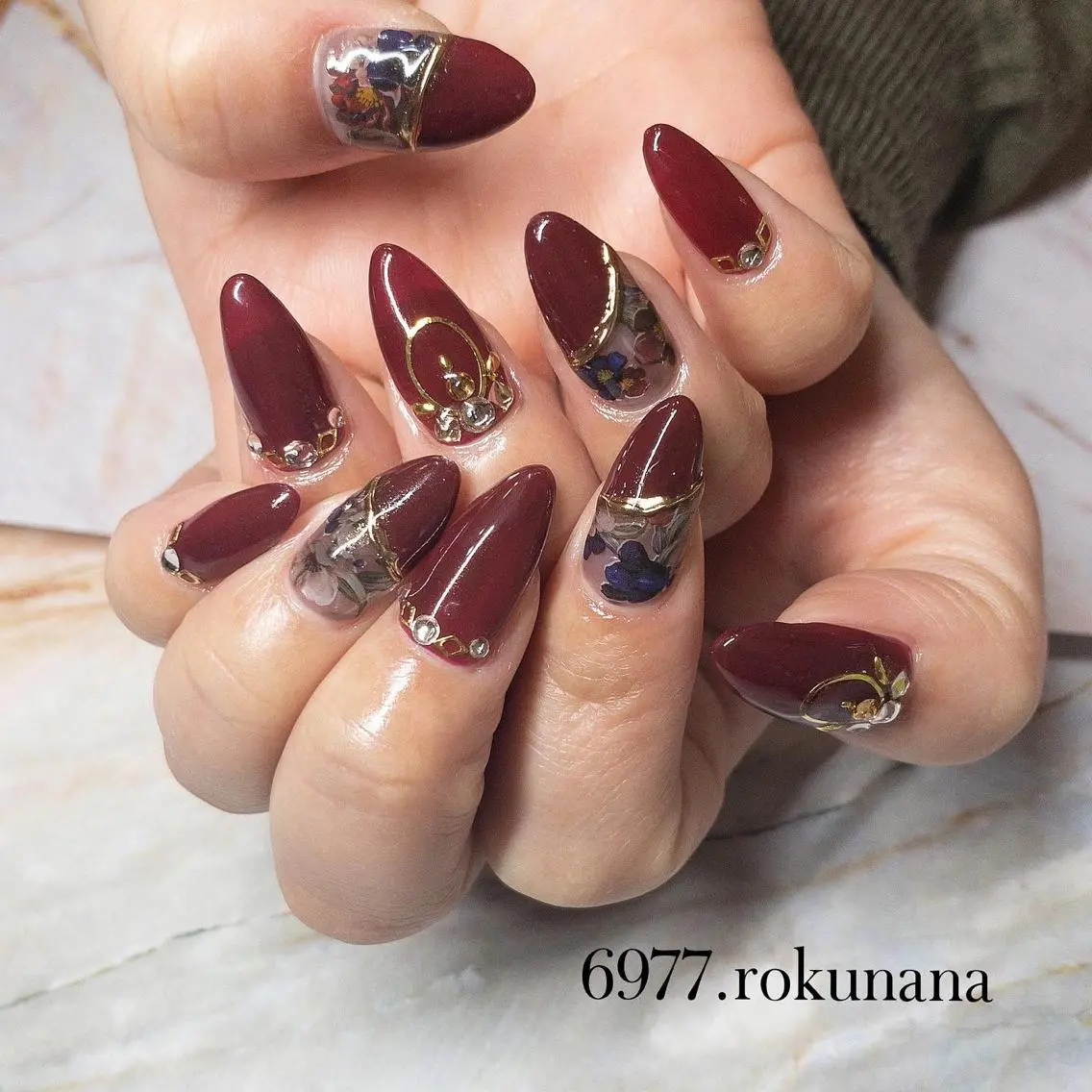 ネイル rokunana 佐野のネイルデザイン