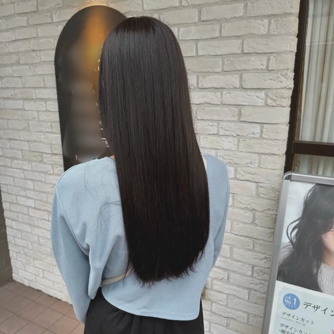 🫧‪イルミナカラー + 🧴𝖳𝖮𝖪𝖨𝖮トリートメント ☆贅沢ケアコース☆の写真