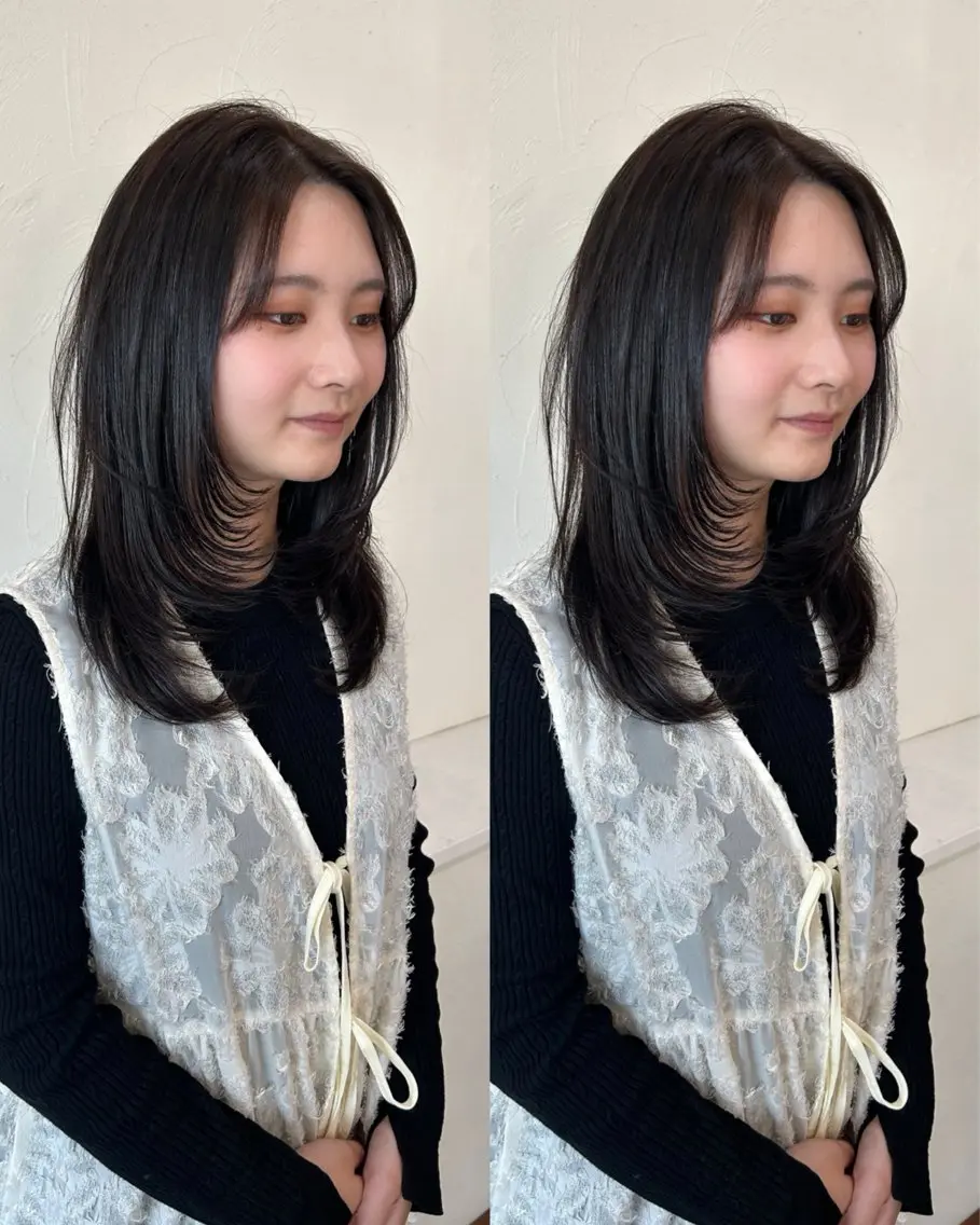 【オシャレに✨】似合わせカット➕透明感カラーの写真