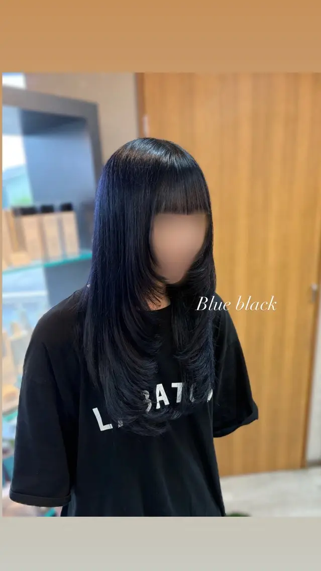 ロング ヘアカラー ワンホン/ 艶カラー arikaになのヘアスタイル