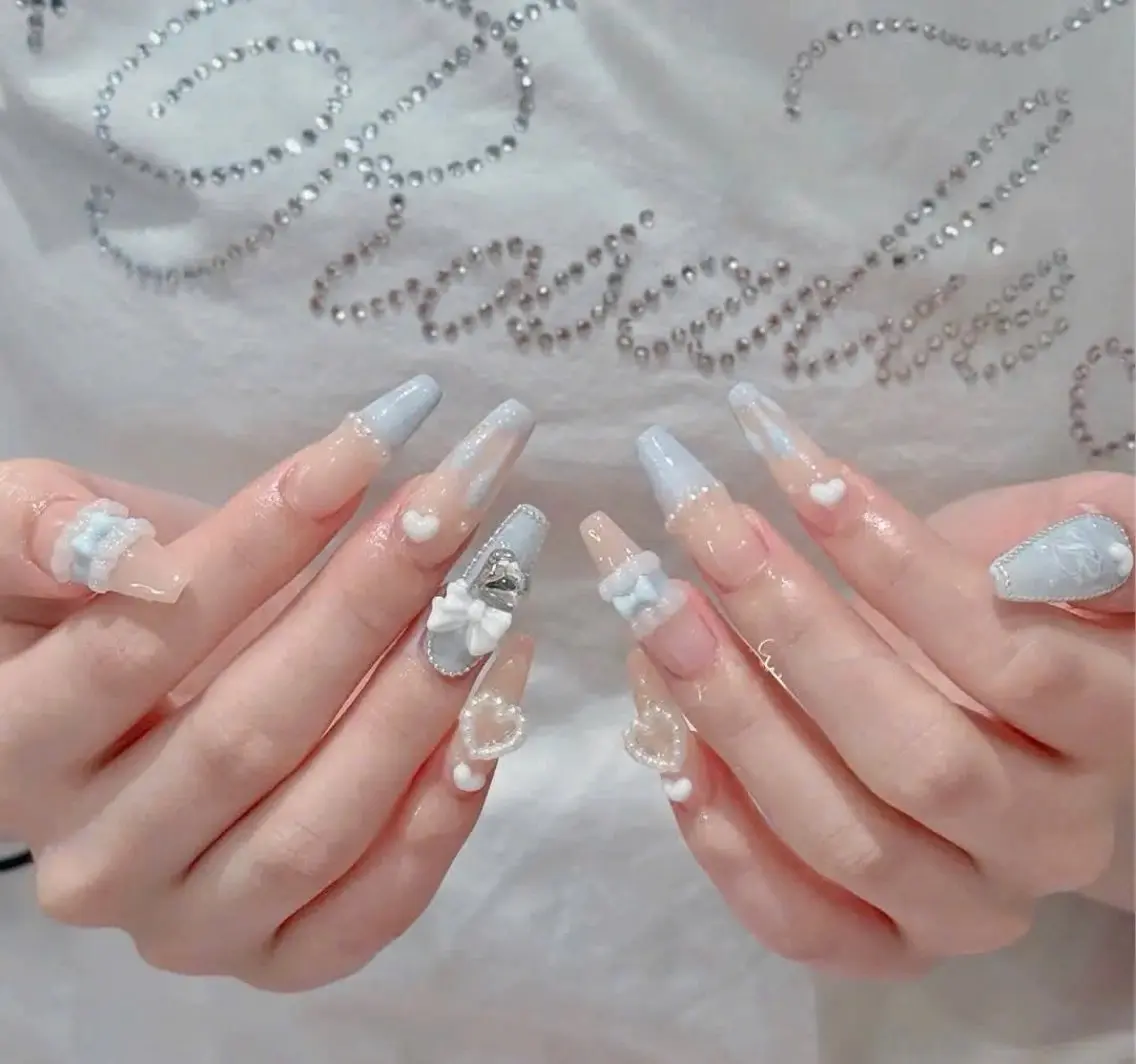 ロング Aila Nail Shinokuboのネイルデザイン