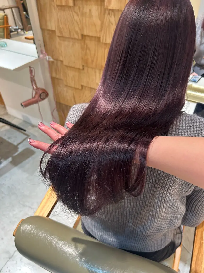 《人気No.1》🌿透明感ケアワンカラー＋ウル艶 treatment🌿ミニモ限定価格‼️‼️の写真