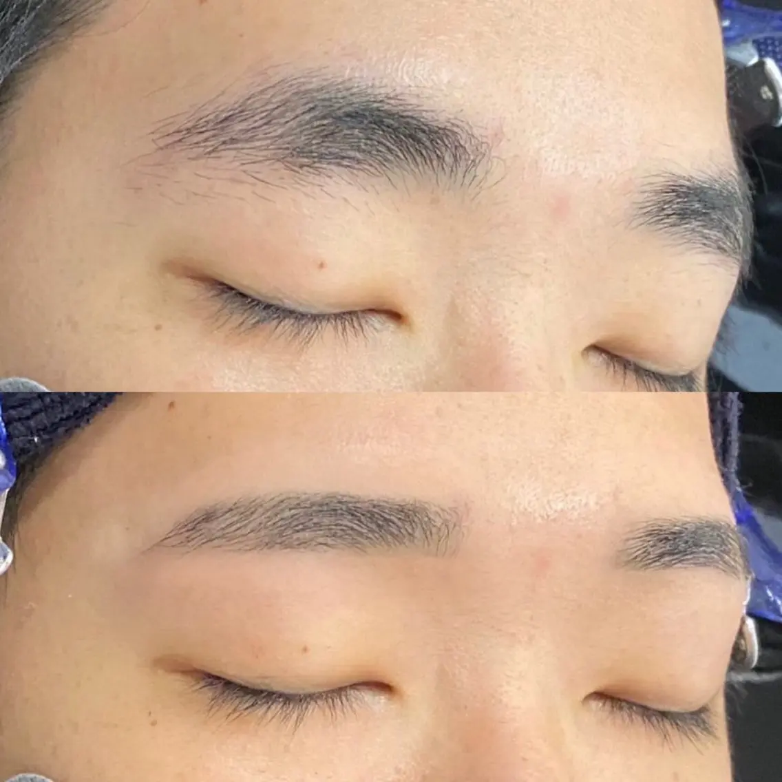【眉ワックス脱毛】男性限定の写真