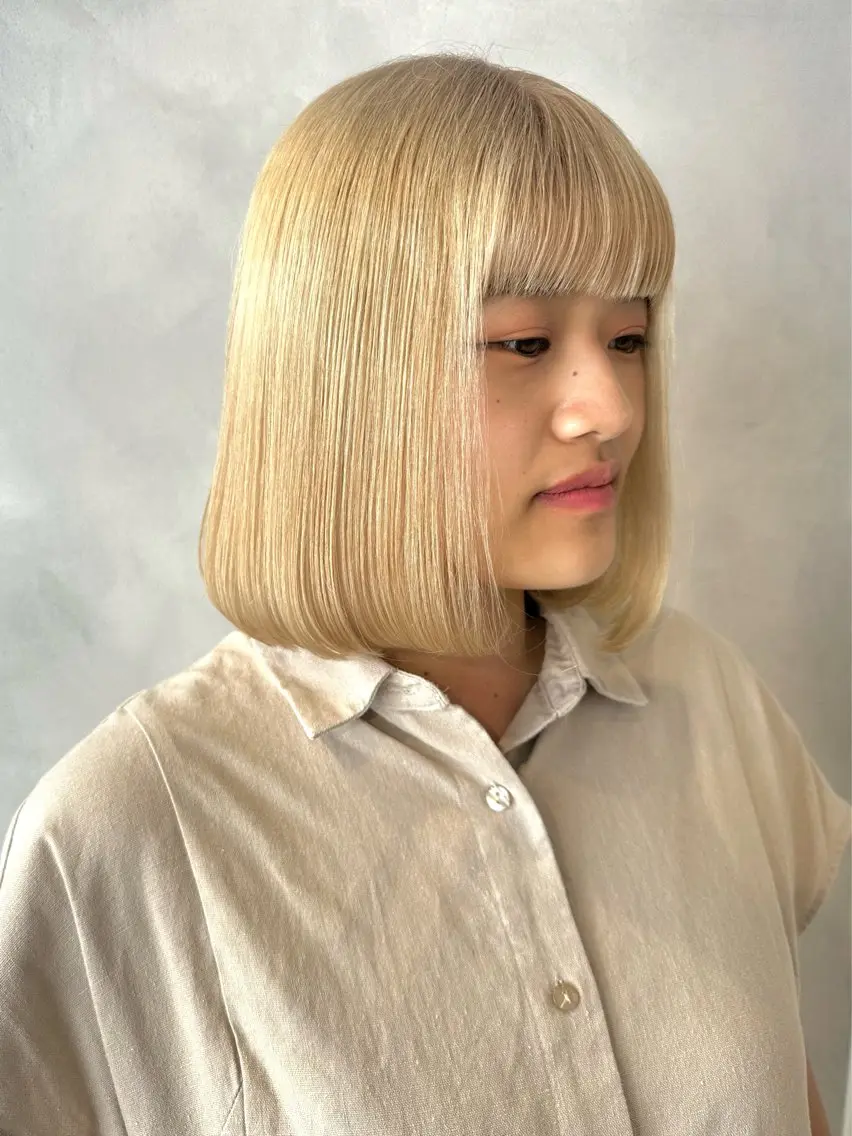 ショート カラー カット 縮毛矯正 トリートメント デザインカラー/パー マ🦖外岡咲希🦖のヘアスタイル