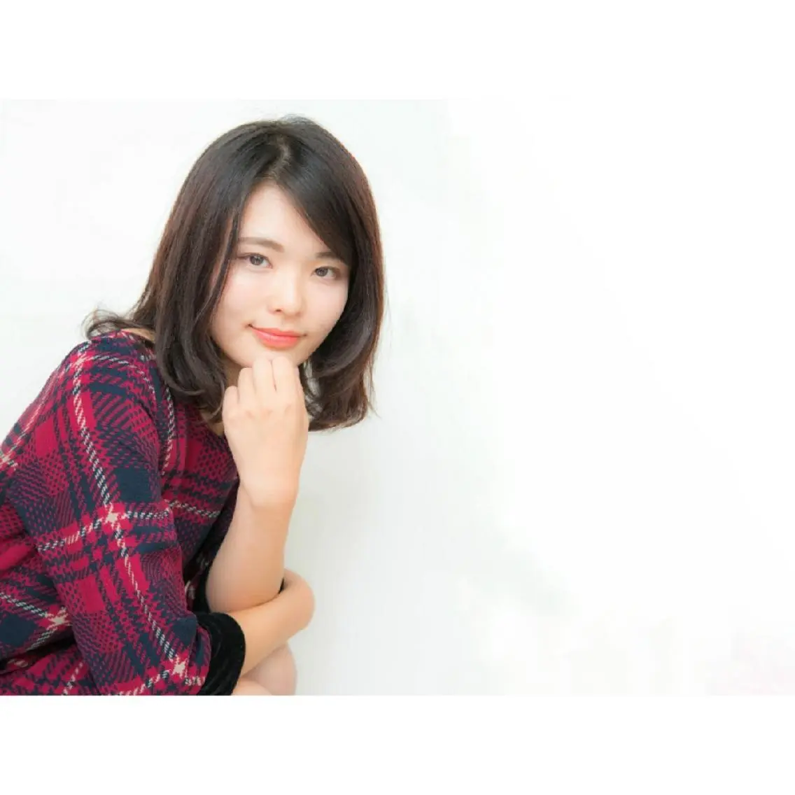 ミディアム 永野 良一のヘアスタイル