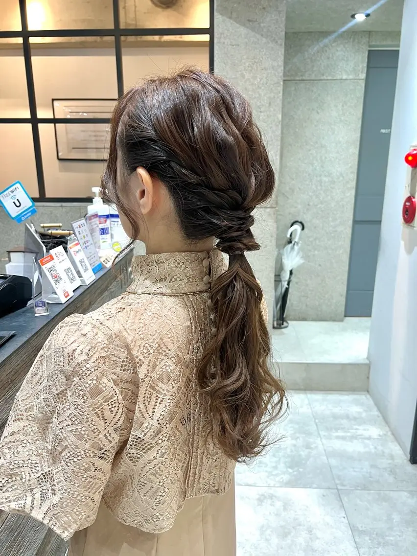 ヘアアレンジ ヘアセット 🌿ニュアンス/髪質 改善🌿Fukudaのヘアスタイル