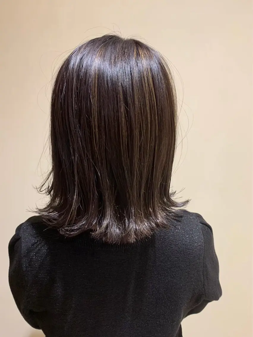カラー 艶髪✨透明感カラー 山本　遥斗のヘアスタイル