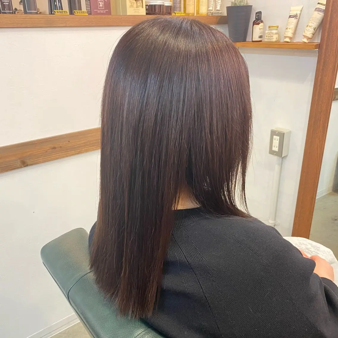 【ミニモ特別価格】カット+髪質改善酸性ストレートの写真