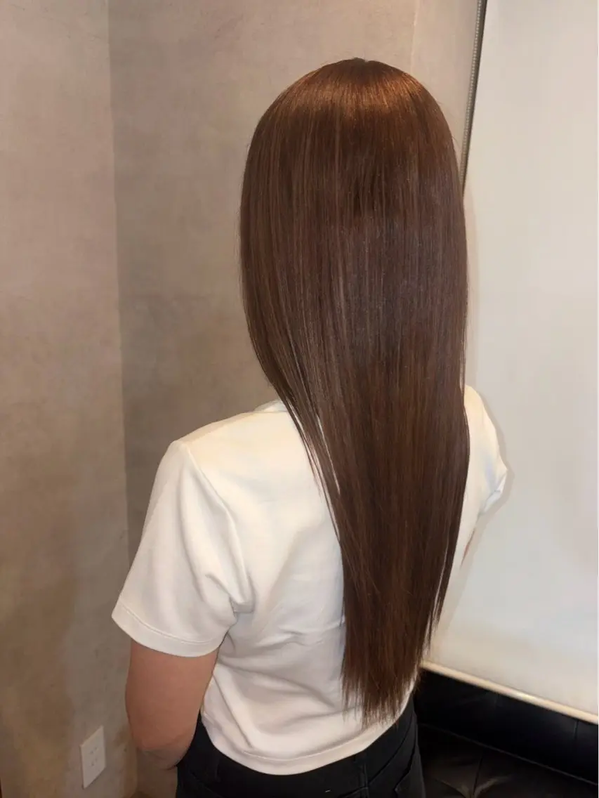 ロング カラー RIENS リエンス 池田 七椛のヘアスタイル