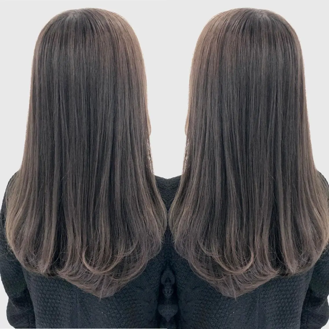 ロング カラー グレージュ 🫧髪質改善×艶髪 🫧根本泰成🫧のヘアスタイル