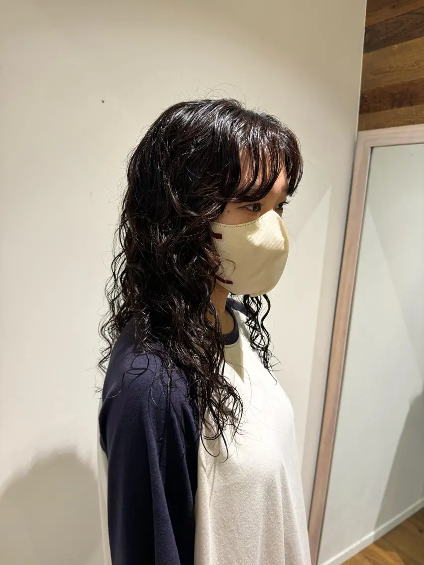 レディースカット+パーマ🌀の写真
