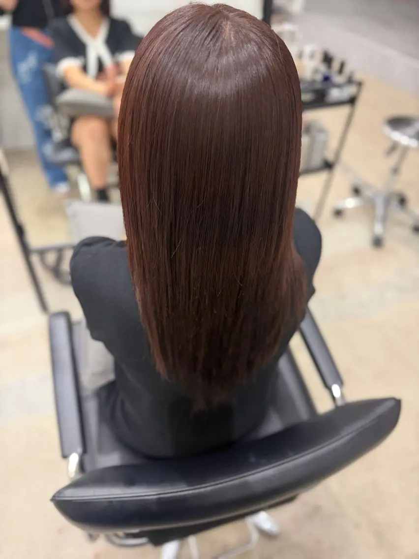 ロング カラー まなほ｜透明感カラー 🫧｜高崎のヘアスタイル