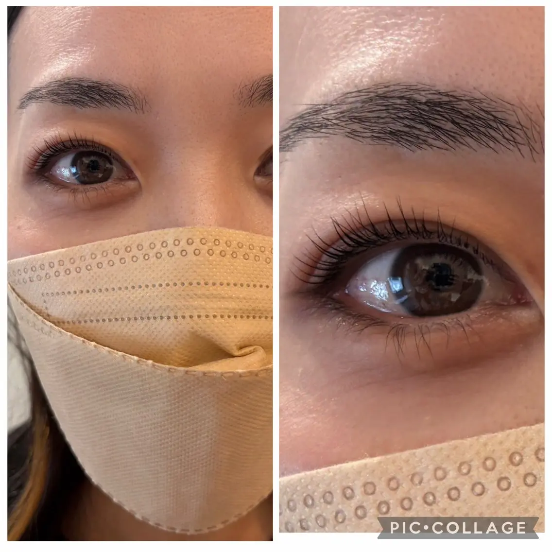 【AI似合わせ診断✨】まつ毛パーマ+高濃度ケラチン補修トリートメントの写真