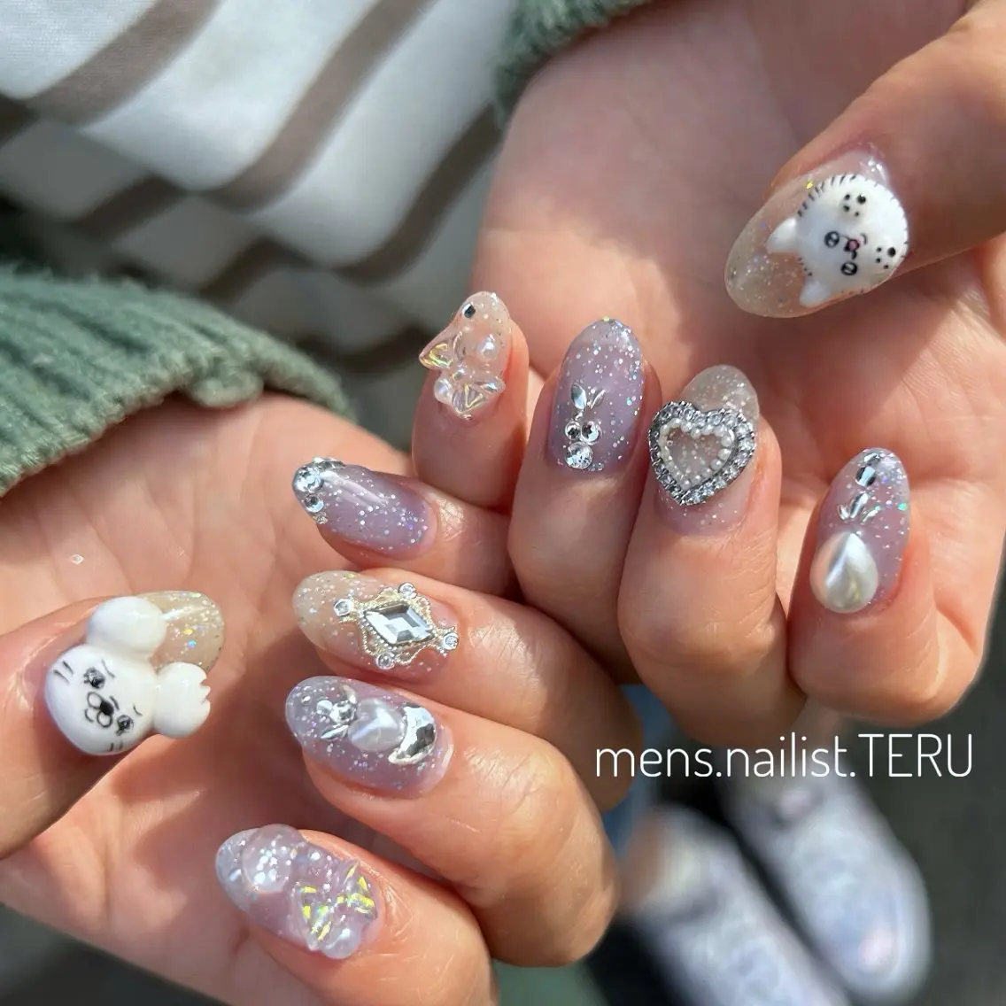 ネイル メンズネイル nailsalon ETERNALのネイルデザイン