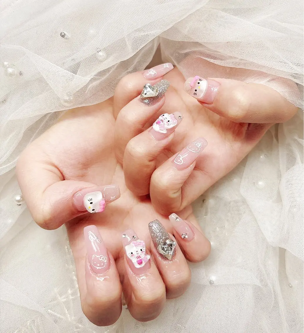 ネイル ラベンダー💖日暮里 ルル💖ネイルのネイルデザイン