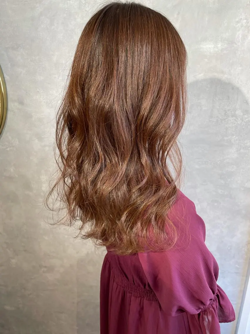 透明感カラー＋5種類の補修トリートメント✨¥12080✨の写真