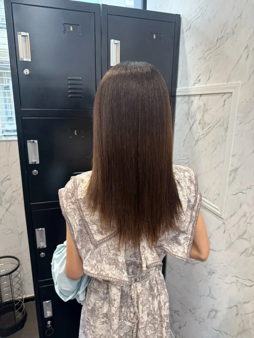 セミロング カット1100円 🛼💞/Rinnaのヘアスタイル