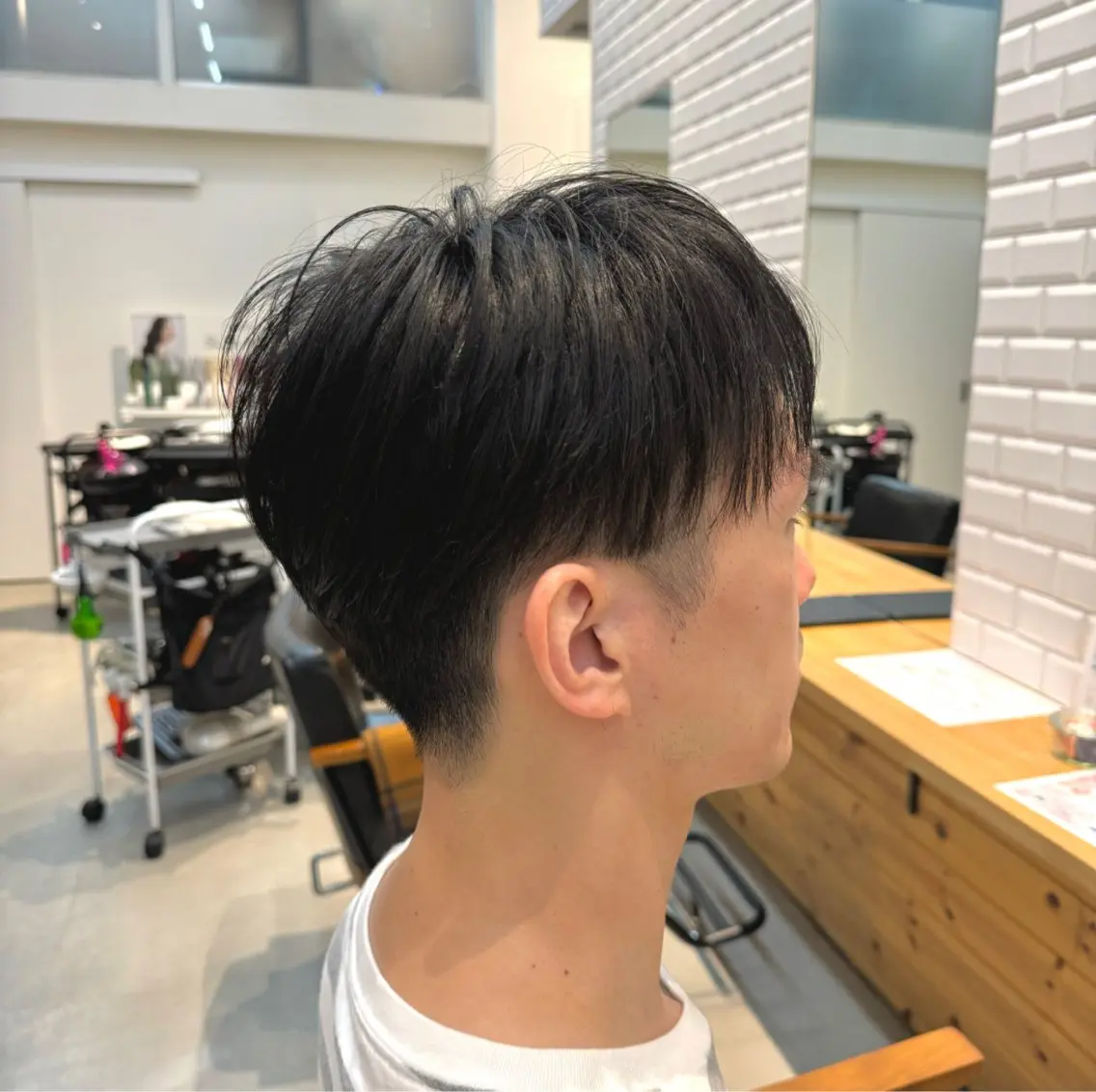 ショート メンズ マッシュ 刈り上げ 柏木 海斗のヘアスタイル