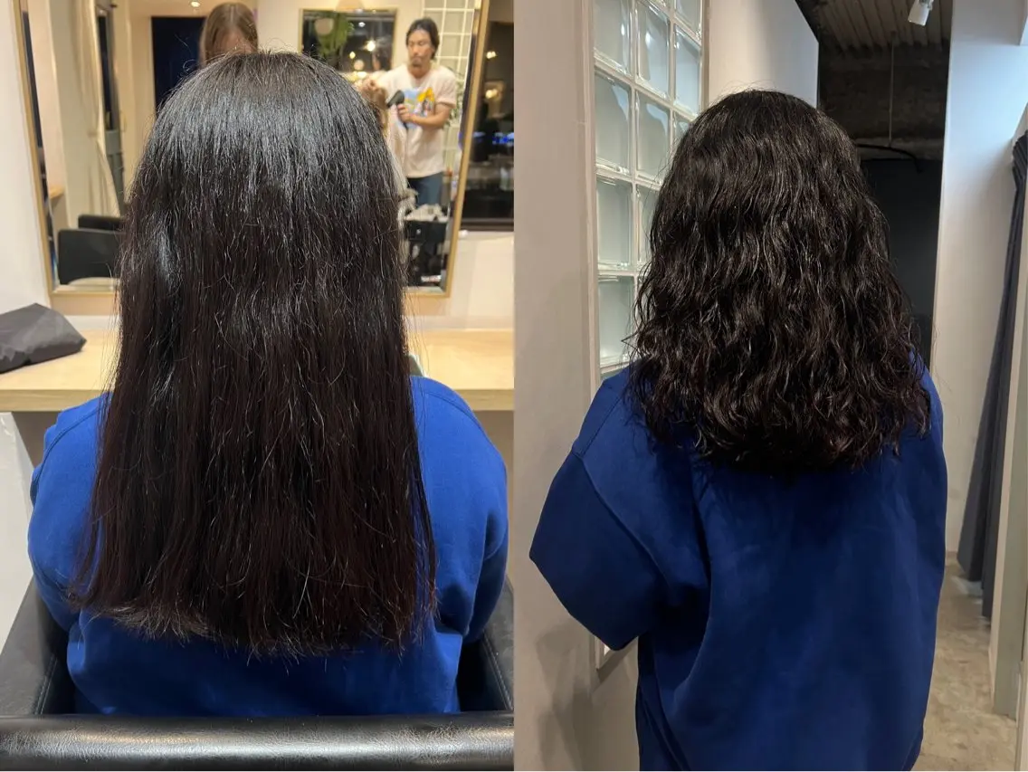 ロング パーマ ☆ HARUKA ☆のヘアスタイル