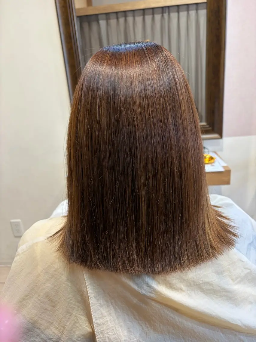 ミディアム 北本 久実のヘアスタイル