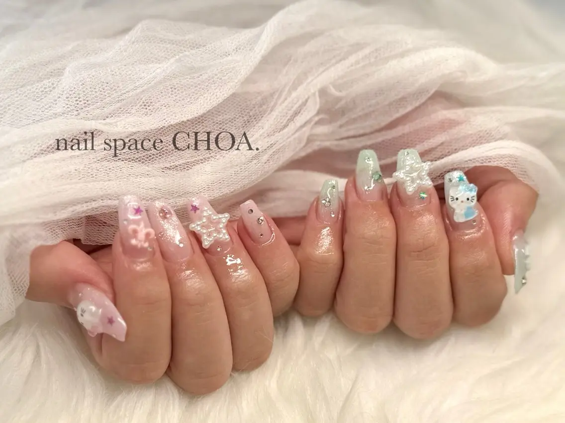 ネイル nail space choa.のネイルデザイン