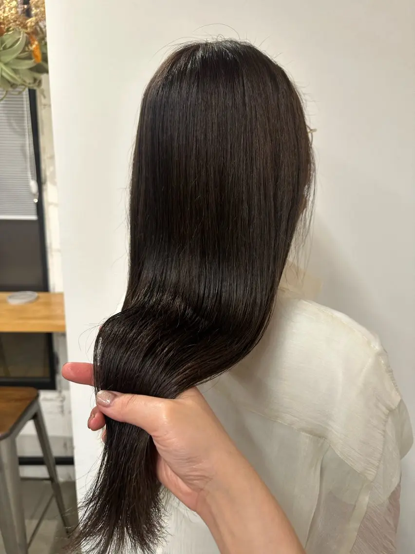 ⌇💝平日限定💝⌇髪質改善カラー➕ケラチントリートメントの写真
