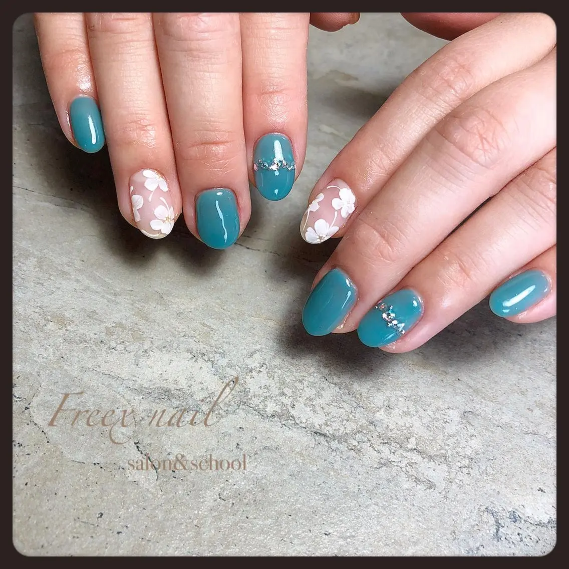 ネイル 夏ネイル freex nail /ニュアンス/個性派のネイルデザイン