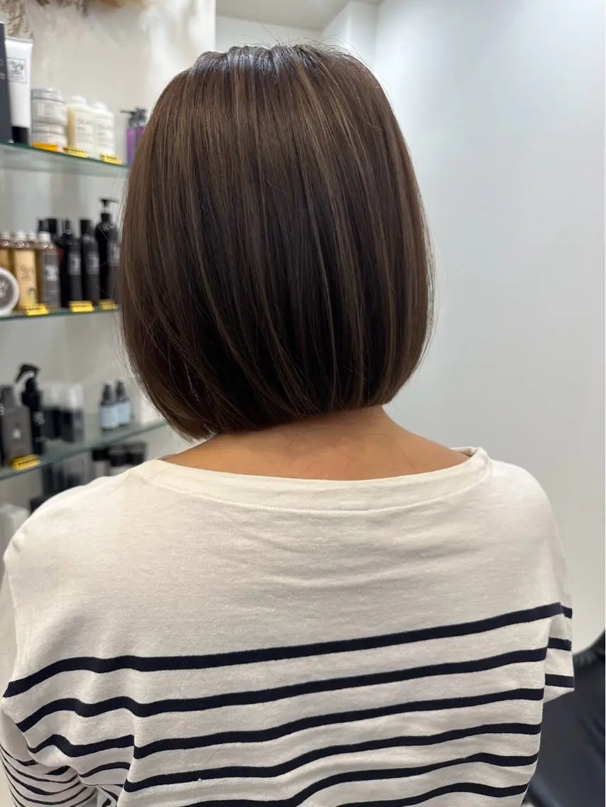 カラー ベージュカラー ハイライトカラー 村瀬 遼のヘアスタイル