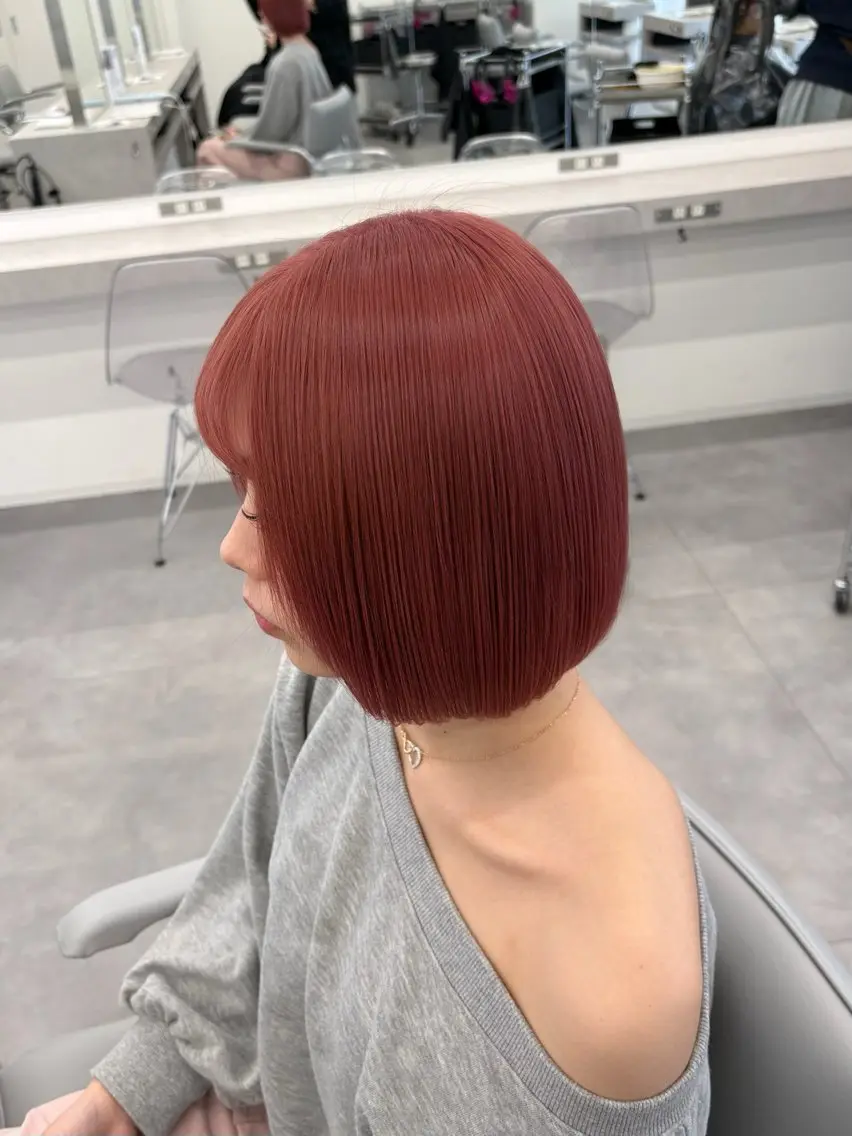 ショート カラー カット ヘアカラー 🍀透明感ナチュラル カラー🍀じゅんのヘアスタイル