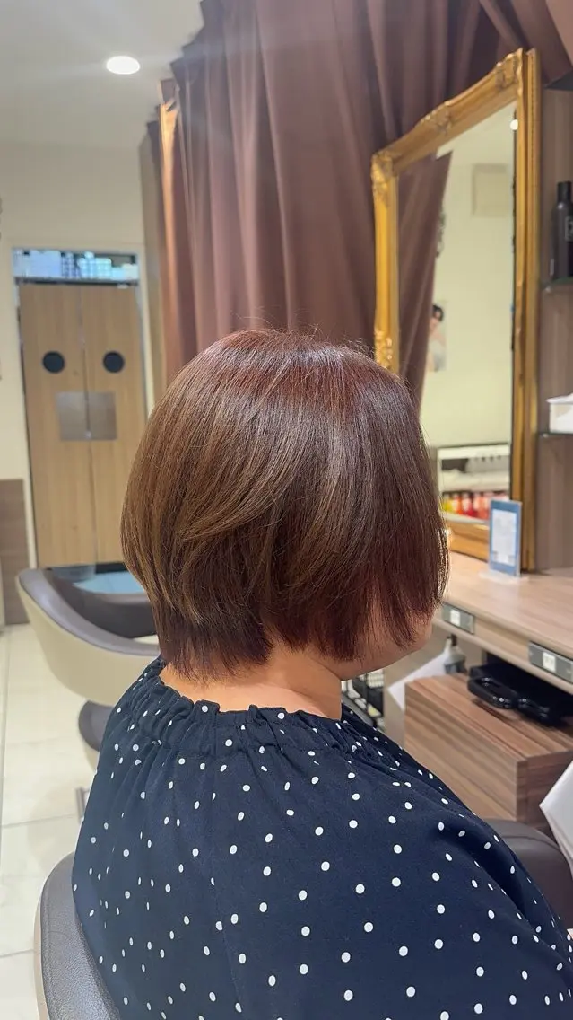 ショート カットモデル募集 都立大学 奥寺のヘアスタイル