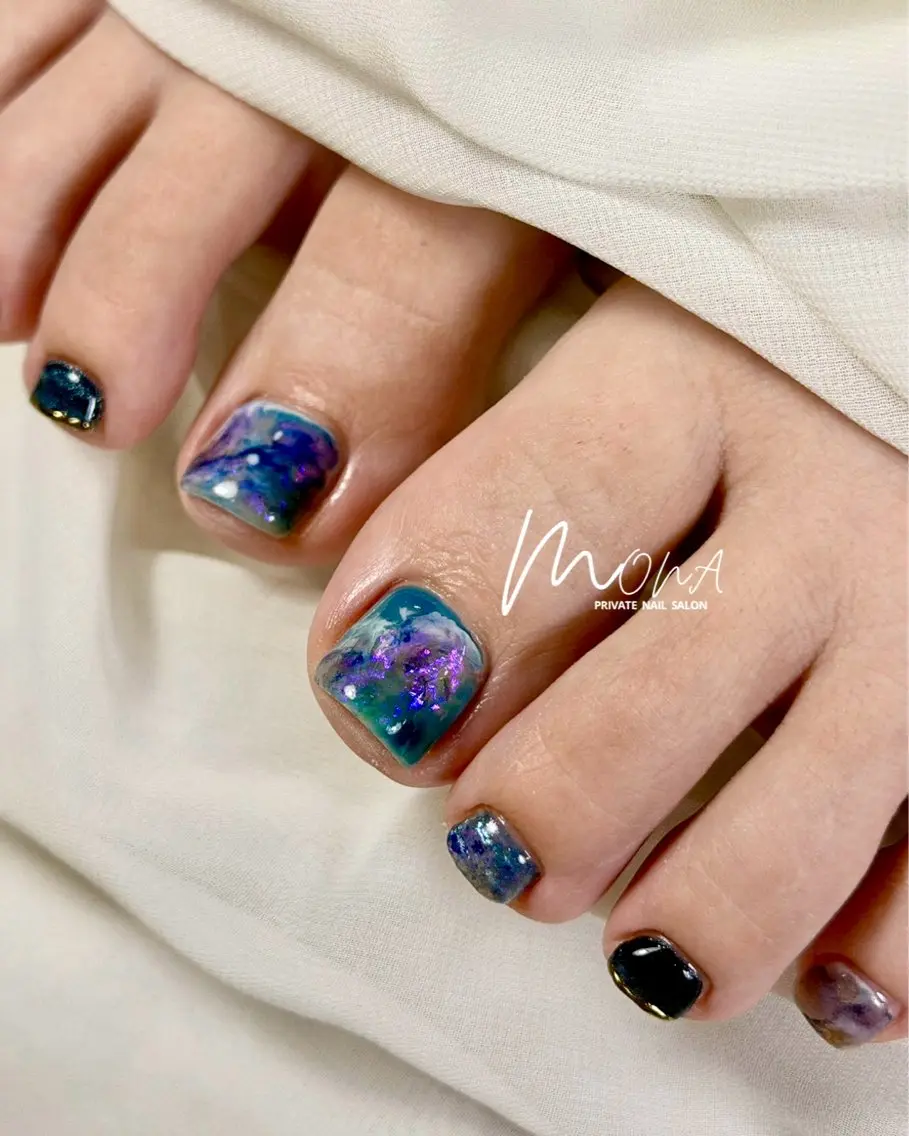 ネイル フットネイル Nailsalon MONA.のネイルデザイン