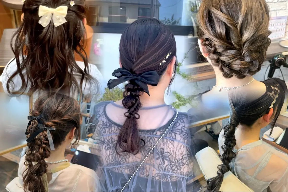 ヘアセットorヘアアレンジの写真