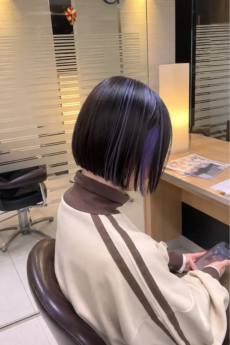カラー 【MANA】デザイン カラー/ブリーチなしのヘアスタイル