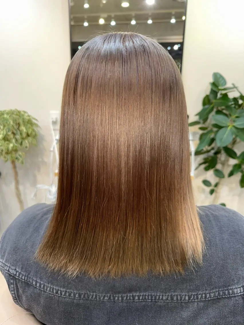 ミディアム ヘアカラー 新宿/艶髪ケアカラー 🥇SEIYAのヘアスタイル
