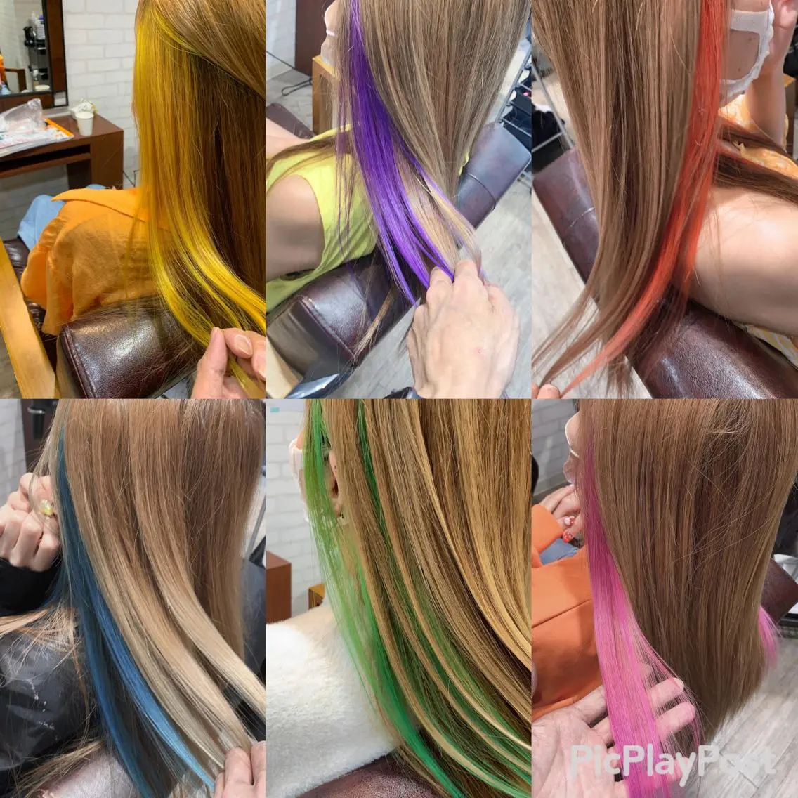 【全員使えます】カット+インナーカラー+3ステップトリートメントの写真