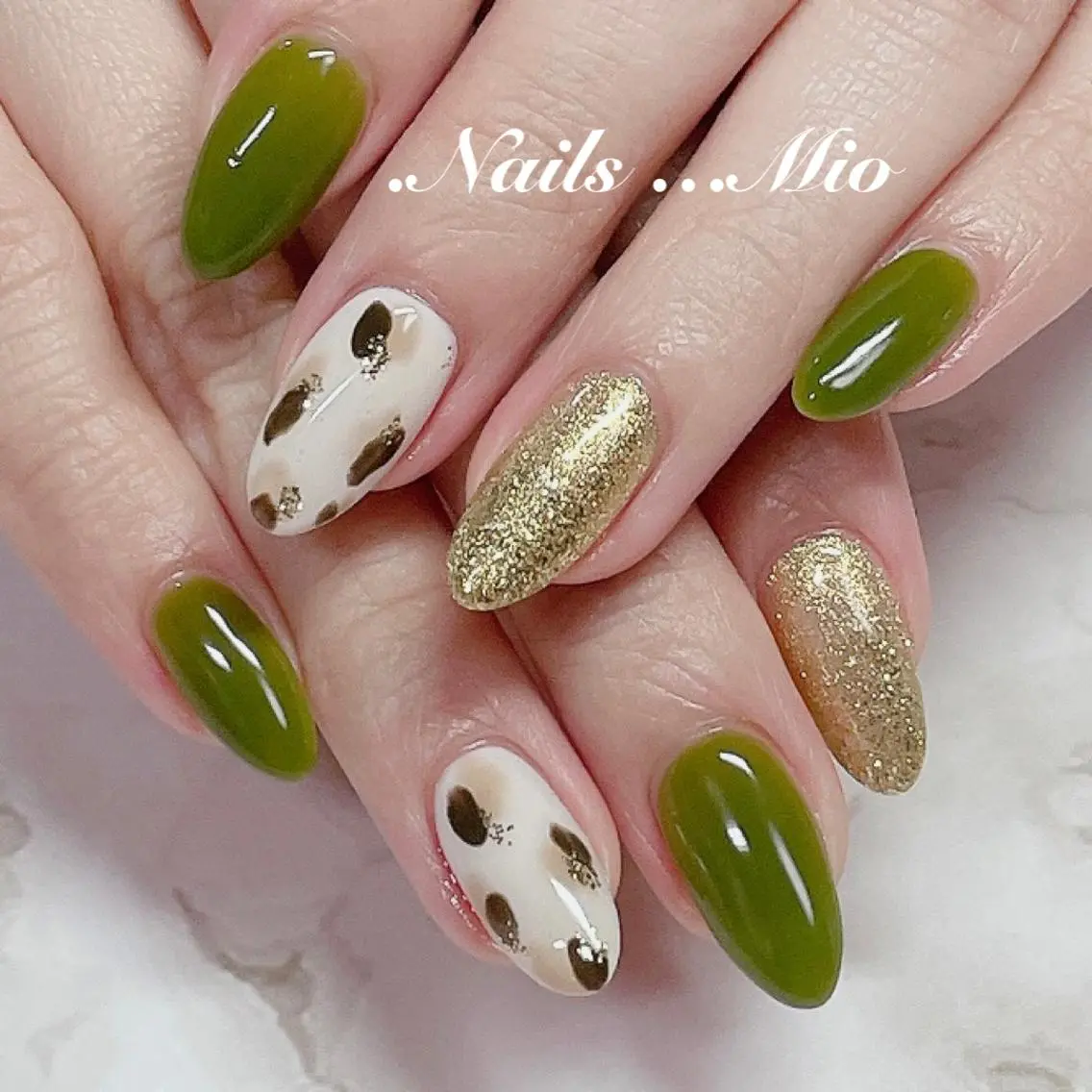 ネイル 春ネイル ハンドネイル ハンドケア .Nails Mio 赤羽西ネイルサロンのネイルデザイン