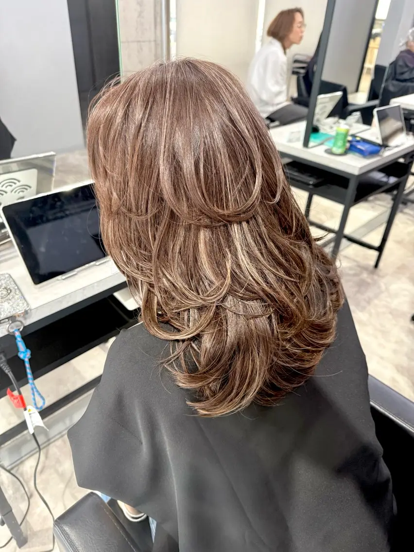 セミロング カット 【neo.】 Mahoのヘアスタイル