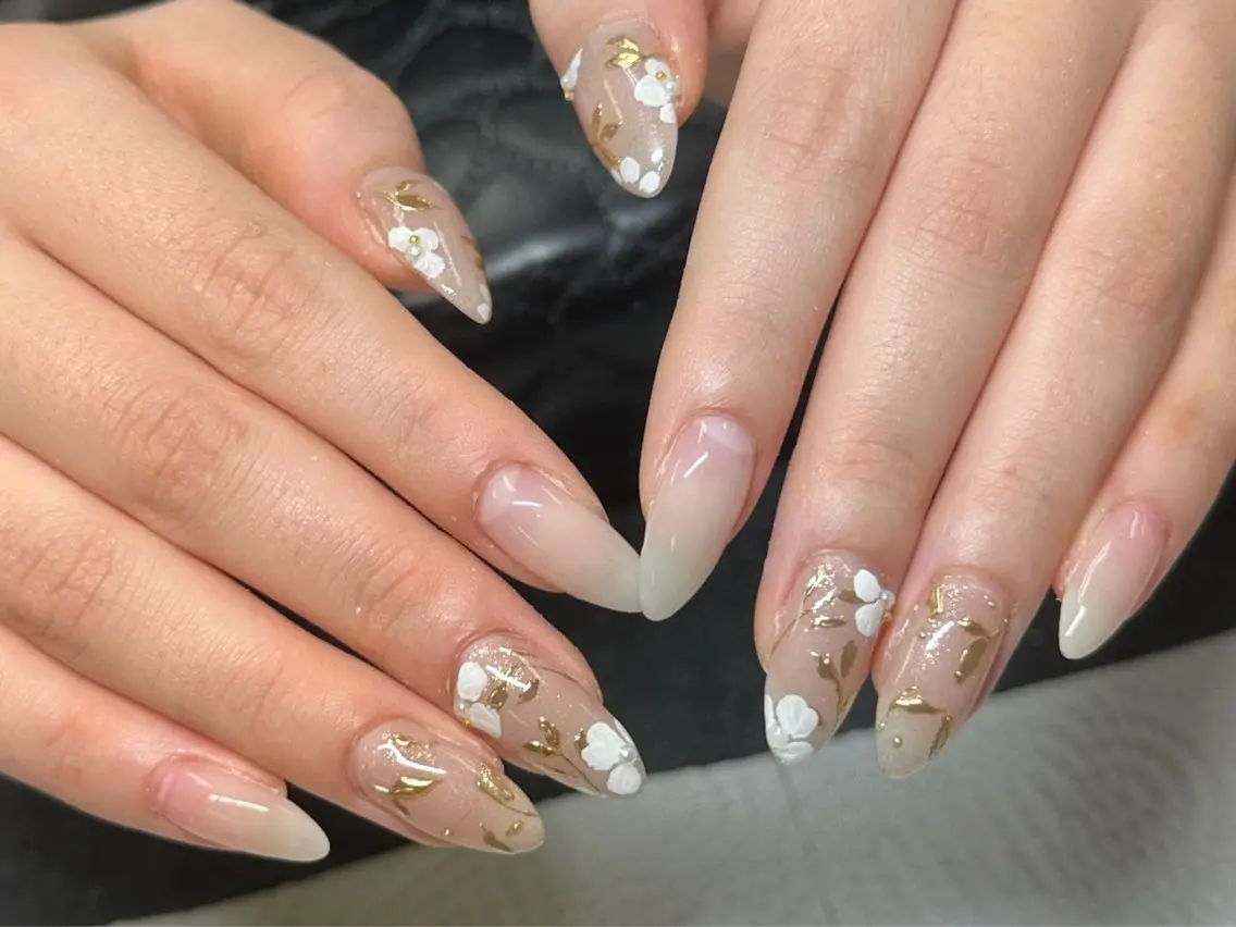 セミロング nail salon syisyu梅田店のネイルデザイン